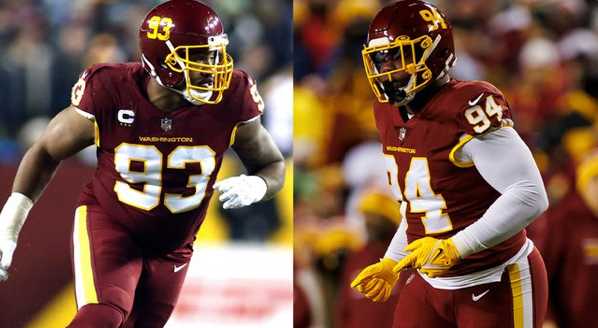Left to Right: Jonathan Allen, Daron Payne
